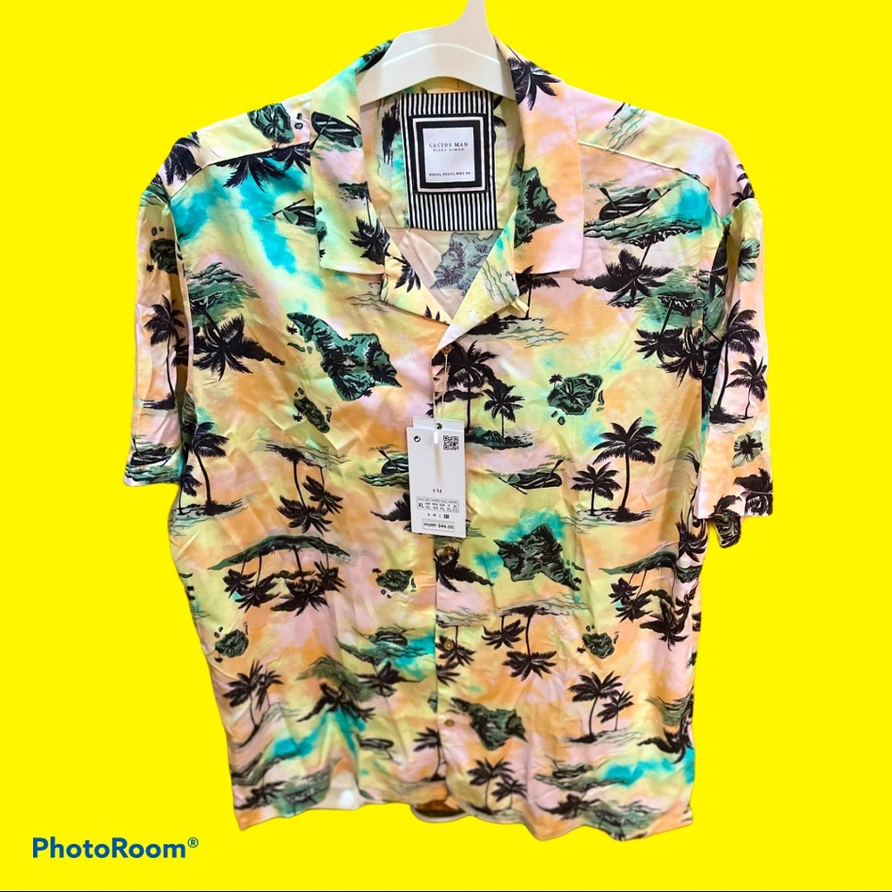 Cactus Man Hawaiian shirt
